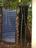 recycled forest shower